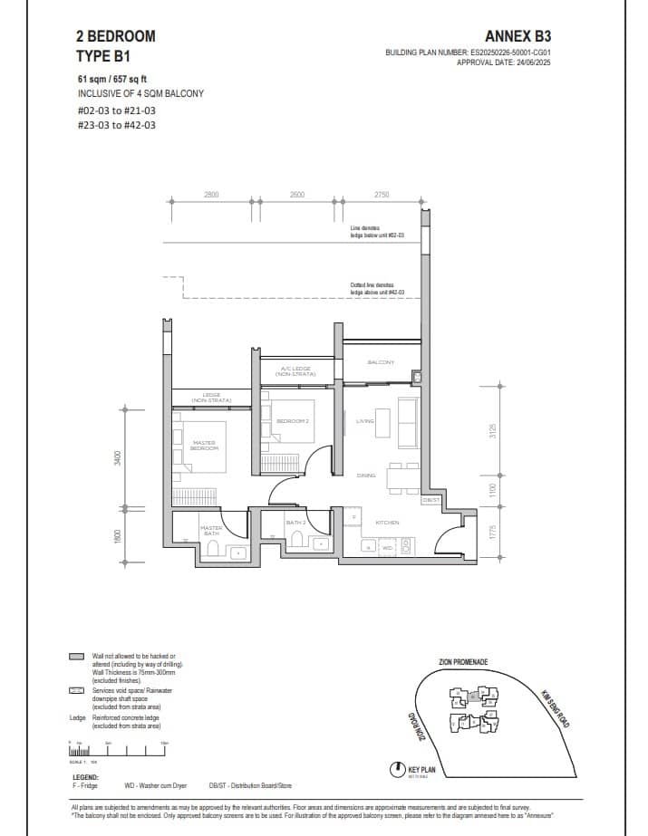 Promenade-Peak-Type-B1-2Bedroom