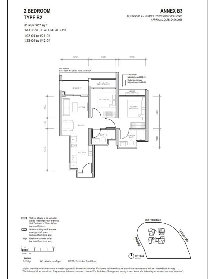 Promenade-Peak-Type-B2-2Bedroom