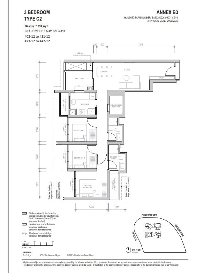Promenade-Peak-Type-C2-3Bedroom